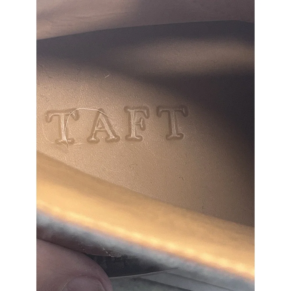 Taft Livingston Boot Grey Wool Tan‎ Lace Boots Mens 40 Sz 7 Handcrafted in Spain